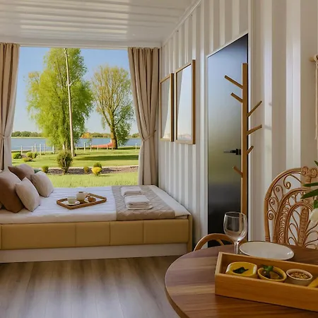 Herbals - Tree&Lake Houses With Bath, Sauna, Bikes, Motorboat Mielno  Exterior photo