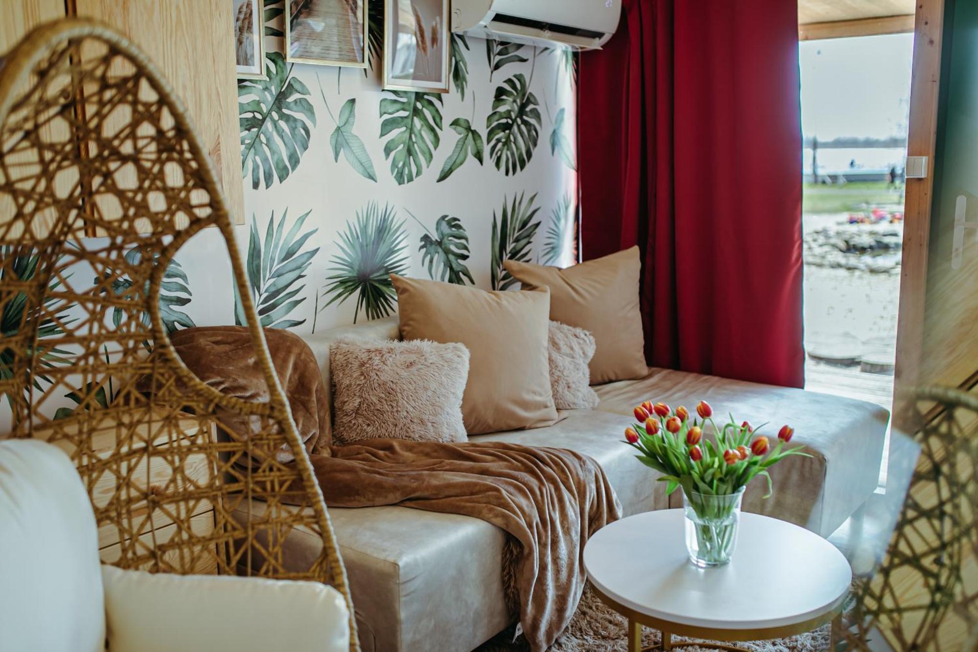 Apartament Herbals - Tree&lake With Bath, Sauna, Bikes, Motorboat