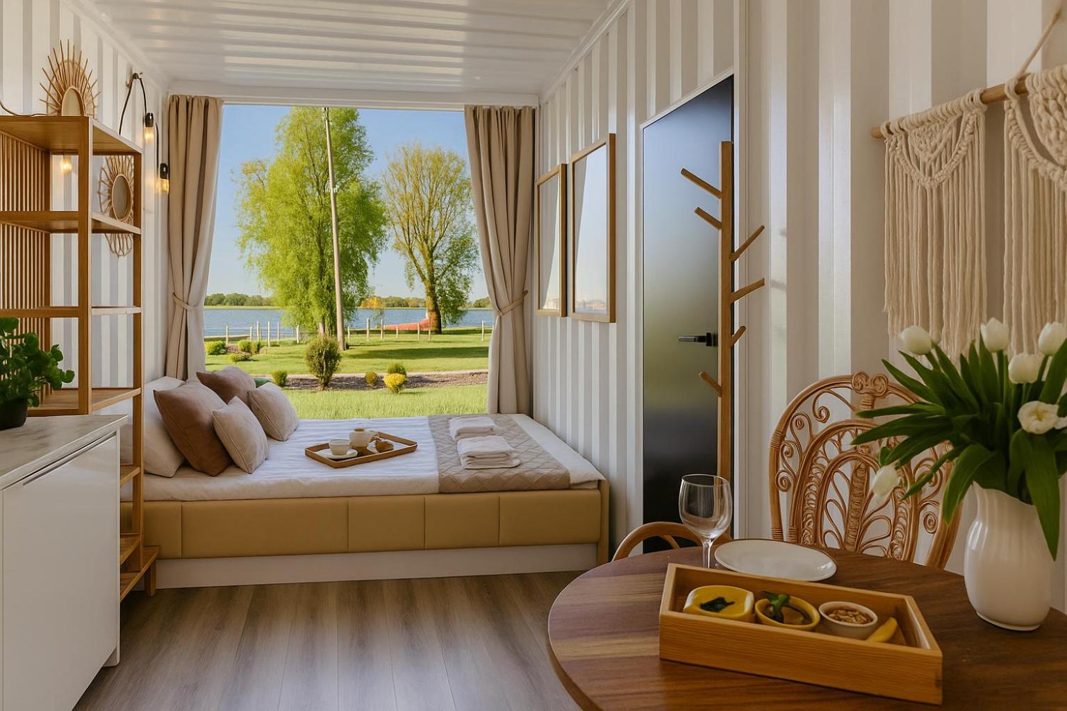 Apartament Herbals - Tree&lake With Bath, Sauna, Bikes, Motorboat *