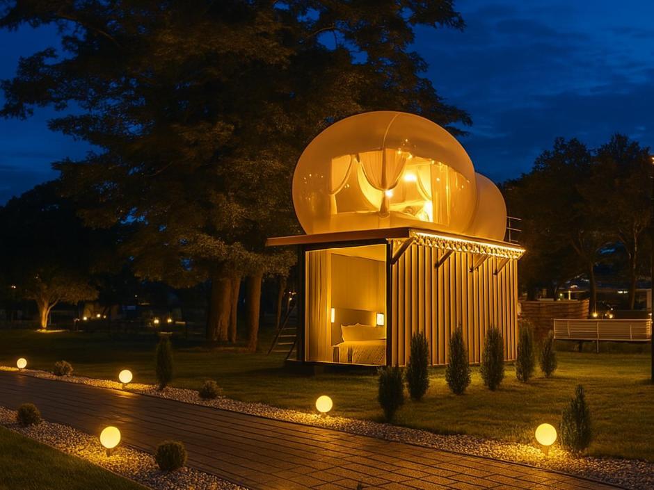 Herbals - Tree&lake With Bath, Sauna, Bikes, Motorboat Apartament